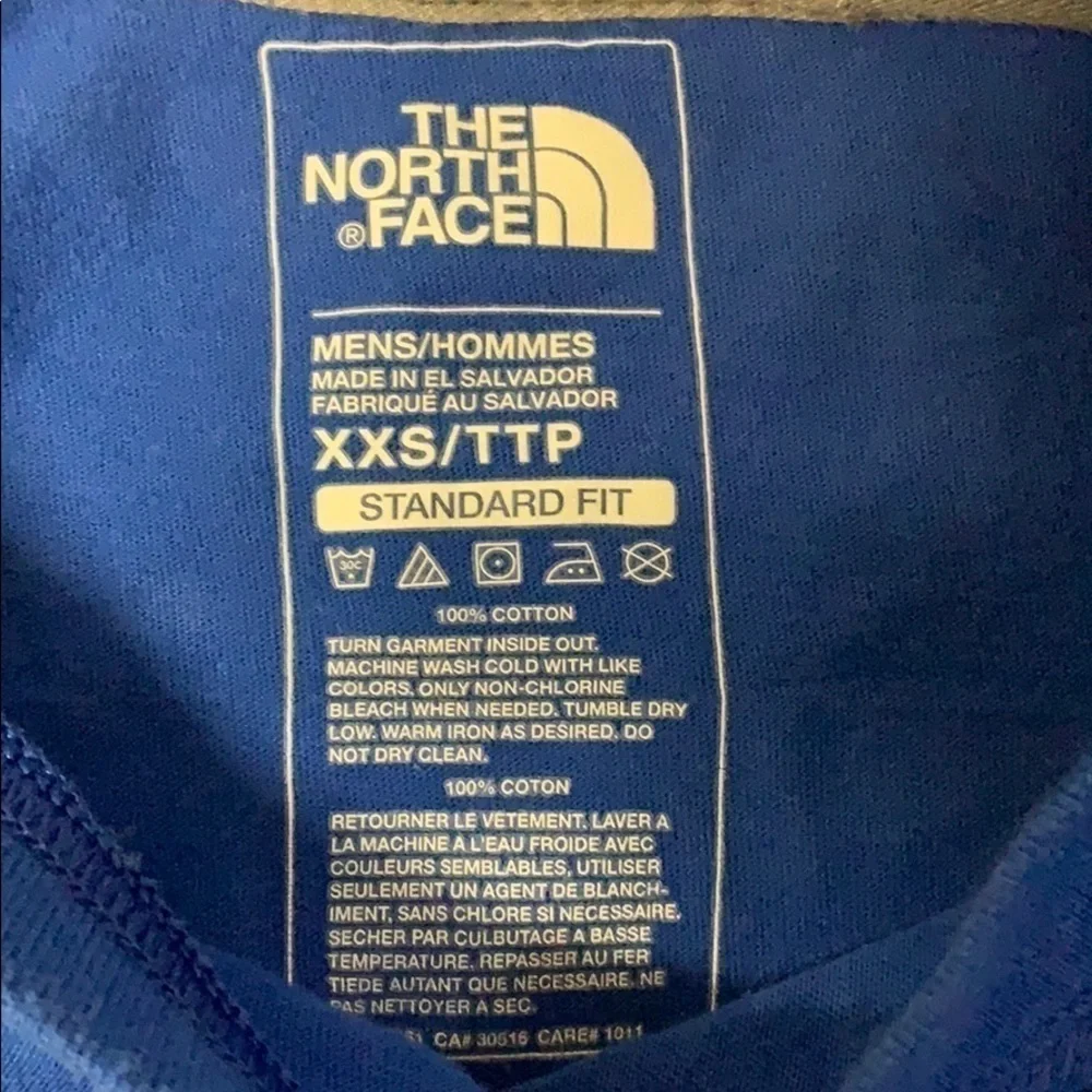 MEN’S Northface XXS Longsleeve Shirt